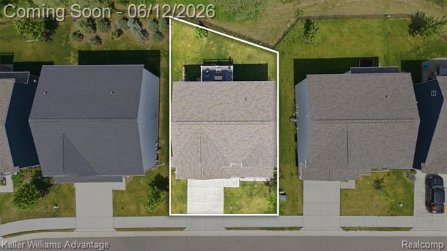 Builiding view forty five for 6134 Fieldstone, South Lyon, MI. 48178