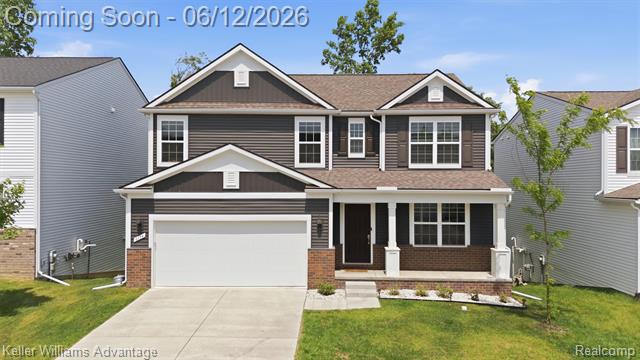 Builiding view one for 6134 Fieldstone, South Lyon, MI. 48178