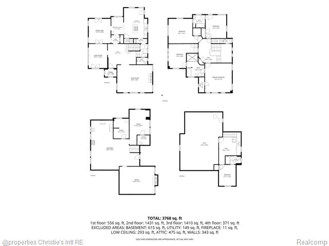 Builiding view seventy six for 3205 Sherbourne, Detroit, MI. 48221
