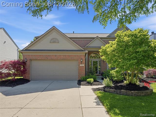 front view for 732 Westhills Dr, South Lyon, Mi. 48178