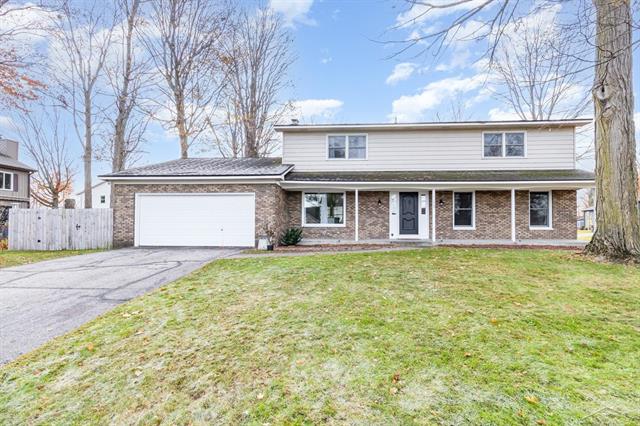 front view for 11025 W Higley Circle, Schoolcraft, Mi. 49087