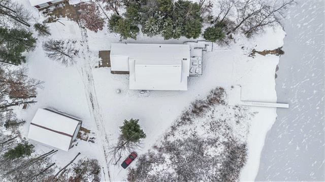 Builiding view fifty five for 10550 Holland Lake Rd., Greenville, MI. 48838