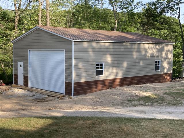 Builiding view forty six for 10550 Holland Lake Rd., Greenville, MI. 48838