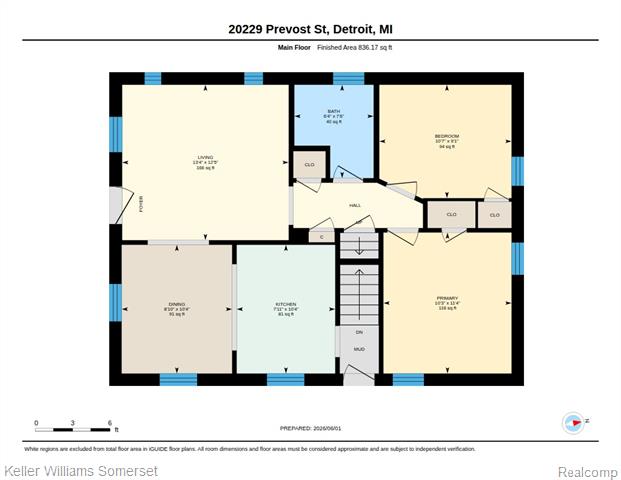 Builiding view twenty nine for 20229 Prevost, Detroit, MI. 48235