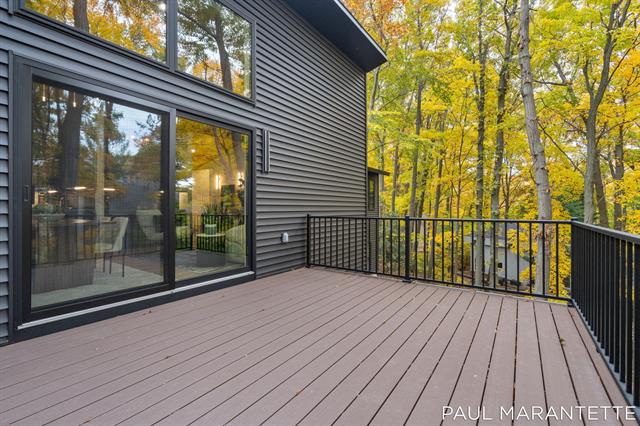 Builiding view forty for 9421 Lakeview, West Olive, MI. 49460