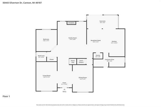 Builiding view sixty six for 50443 Silverton, Canton, MI. 48187