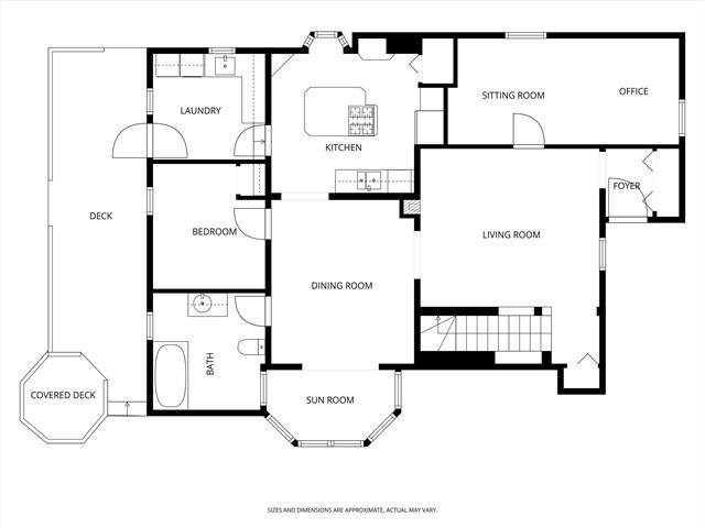 Builiding view four for 439 N Reese, South Lyon, MI. 48178