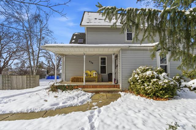 Builiding view three for 439 N Reese, South Lyon, MI. 48178