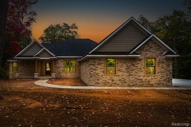 front view for 3320 Acorn Grove Court, Ortonville, Mi. 48462