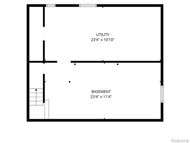 Builiding view forty six for 754 W Baker, Clawson, MI. 48017