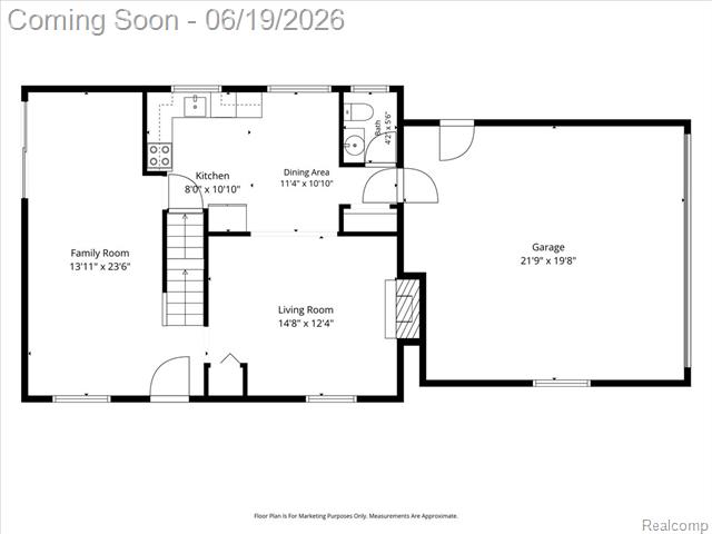 Builiding view thirty nine for 665 Langley, Clawson, MI. 48017