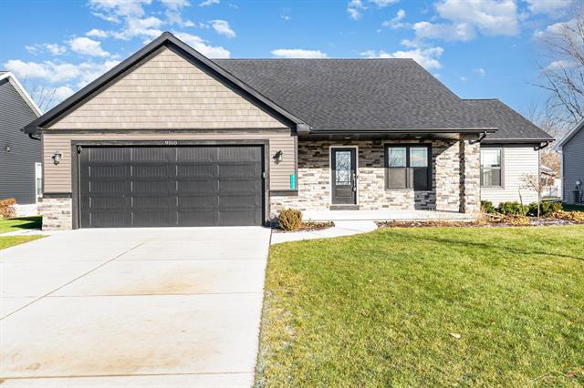 front view for 9160 Brook Hollow Lane, Freeland, Mi. 48623