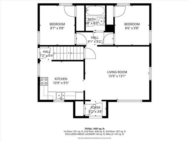 Builiding view thirty for 803 Griffin St, Grand Haven, MI. 49417