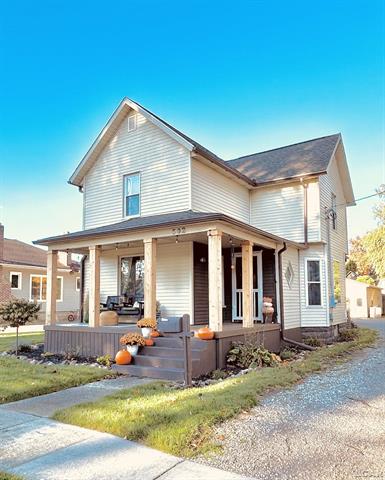 front view for 502 Giles Ave., Blissfield, Mi. 49228