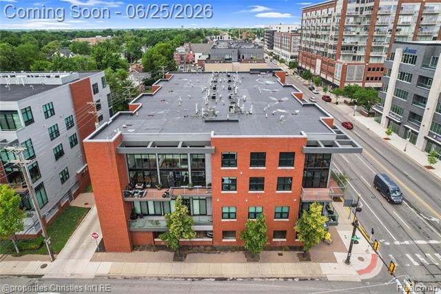 Builiding view sixty for 111 Main Street, Royal Oak, MI. 48067
