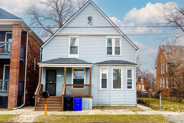 front view for 253 Custer Street, Detroit, Mi. 48202