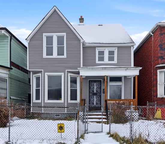 front view for 5462 Parker Street, Detroit, Mi. 48213