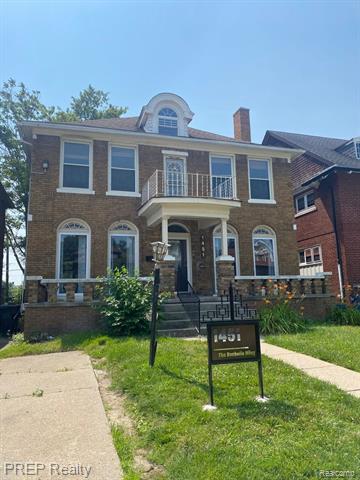 front view for 1451 Atkinson Street, Detroit, Mi. 48206