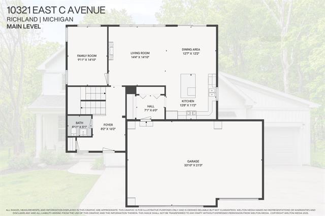 Builiding view forty seven for 10321 C, Richland, MI. 49083