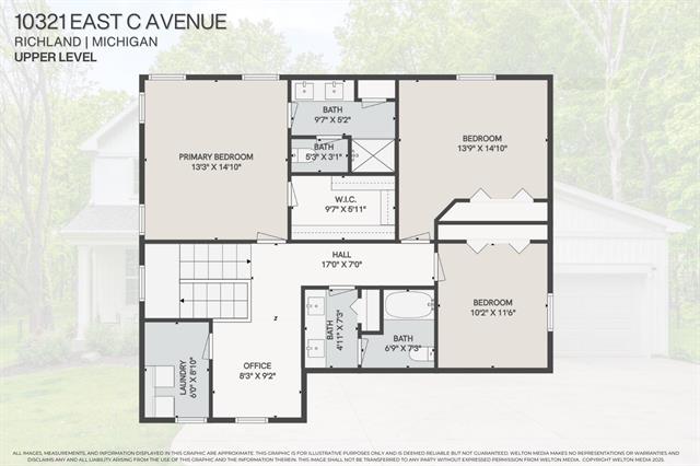 Builiding view forty six for 10321 C, Richland, MI. 49083