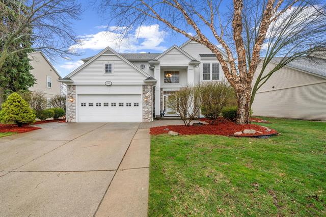 front view for 1042 Equestrian Dr, South Lyon, Mi. 48178