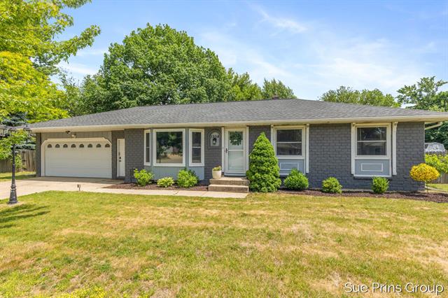 front view for 7354 South Garden Court, Jenison, Mi. 49428