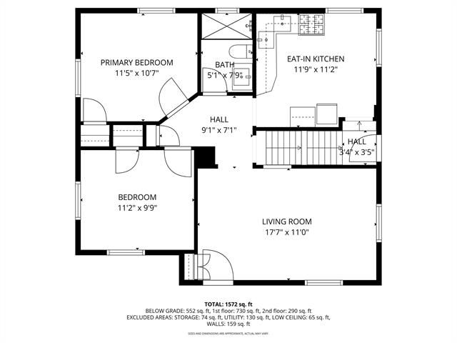 Builiding view thirty seven for 3454 Mccracken, Muskegon, MI. 49441