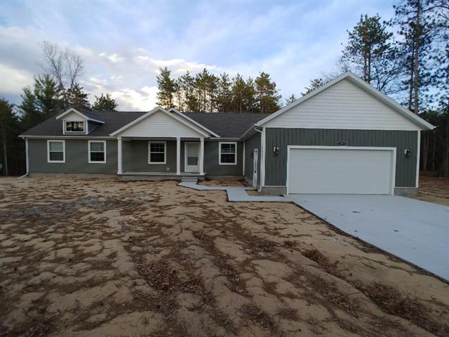 front view for 6700 Blue Lake Road, Twin Lake, Mi. 49457