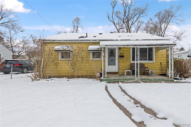 Builiding view five for 215 Ainsworth, Ypsilanti, MI. 48197