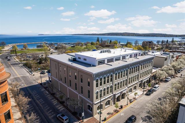 front view for 109 E Front Street, Traverse City, Mi. 49684