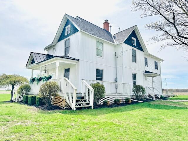 front view for 13773 Saubee Road, Lake Odessa, Mi. 48849
