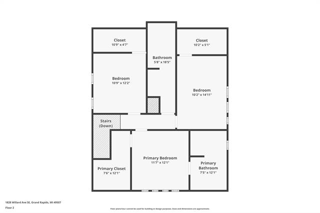 Builiding view thirty two for 1828 Willard, Grand Rapids, MI. 49507
