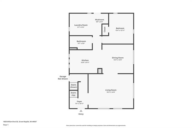 Builiding view twenty one for 1828 Willard, Grand Rapids, MI. 49507