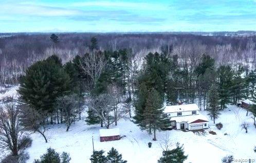 front view for 4080 Cat Lake Road, Mayville, Mi. 48744