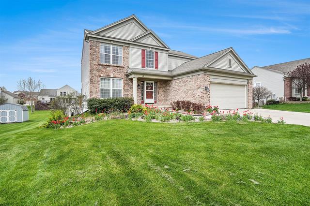 front view for 8497 Green Valley Road Se, Caledonia, Mi. 49316