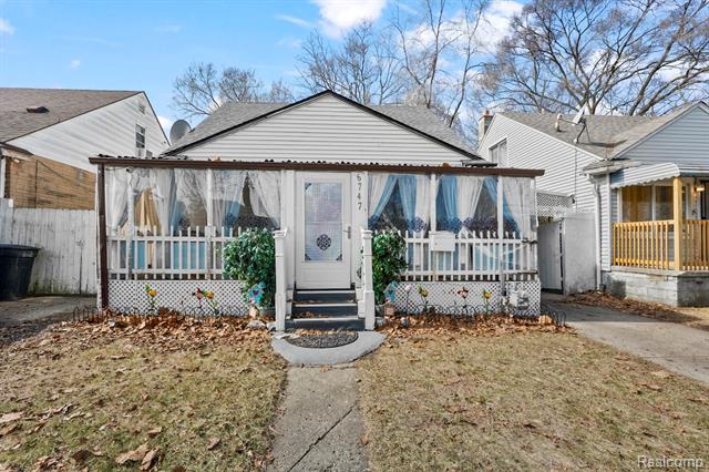 front view for 6747 Mettetal Street, Detroit, Mi. 48228