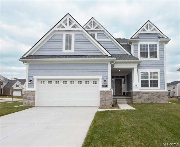 front view for 1821 Emerald Lane, Wixom, Mi. 48393