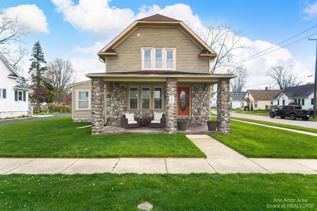 front view for 306 Marvin Street, Milan, Mi. 48160