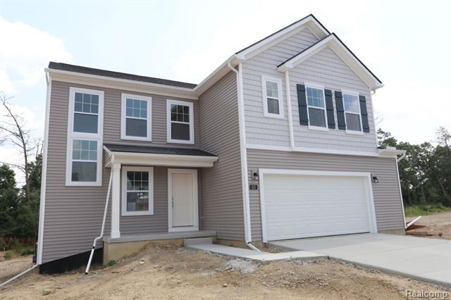 front view for 257 Sandhill Court, White Lake, Mi. 48386