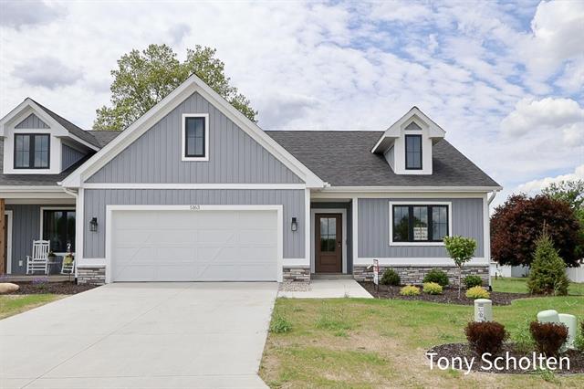 front view for 5163 Blendon Meadow Circle, Hudsonville, Mi. 49426