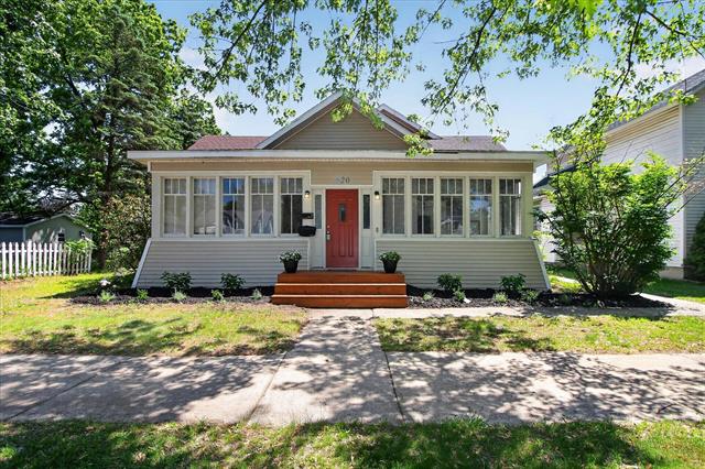 front view for 820 Rose Avenue, Big Rapids, Mi. 49307