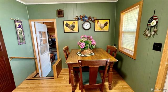 Builiding view five for 328 Sheridan, Prudenville, MI. 48651