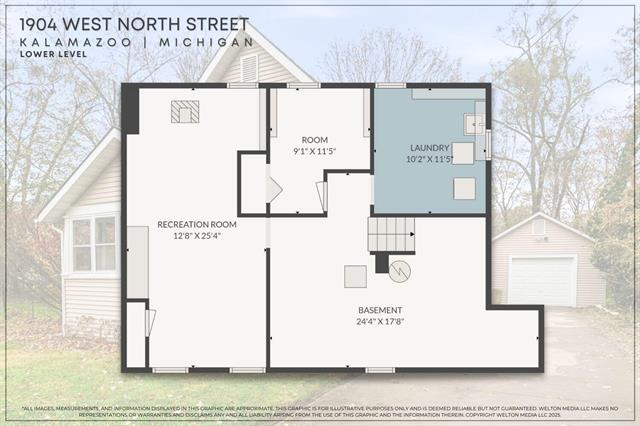 Builiding view forty nine for 1904 North, Kalamazoo, MI. 49006