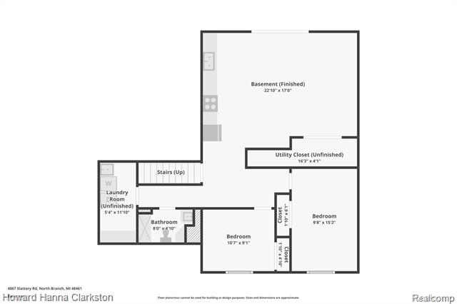Builiding view fifty for 4067 Slattery, North Branch, MI. 48461