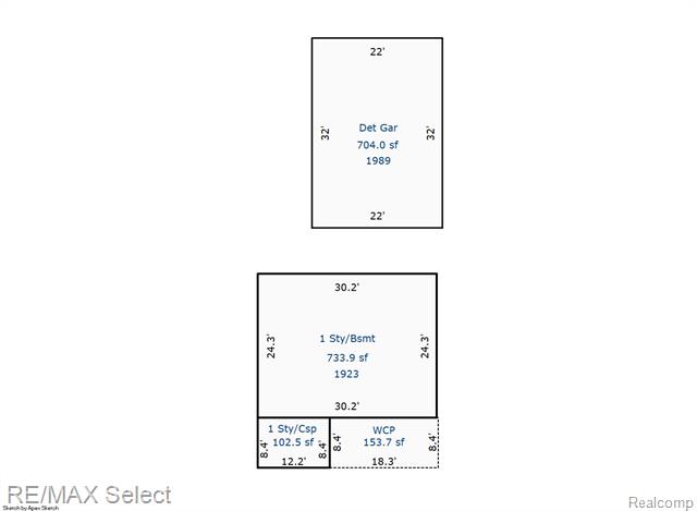 Builiding view twenty one for 3218 Collingwood, Flint, MI. 48503