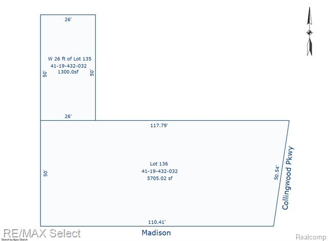 Builiding view twenty two for 3218 Collingwood, Flint, MI. 48503