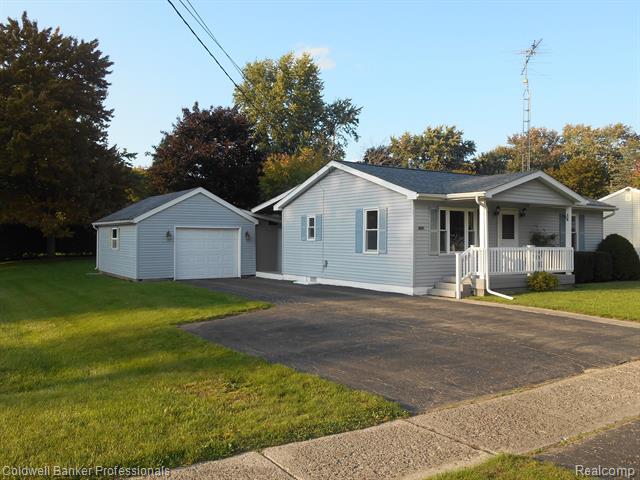 front view for 203 Athletic Street, Otisville, Mi. 48463