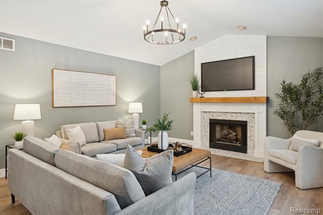 Builiding view four for 1040 Drakeshire, Walled Lake, MI. 48390