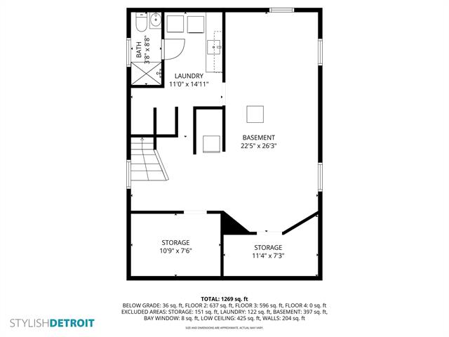 Builiding view twenty four for 5999 Fischer, Detroit, MI. 48213