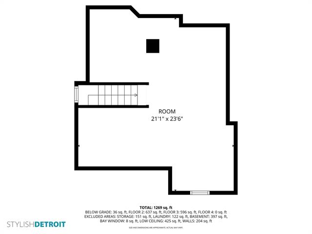 Builiding view twenty one for 5999 Fischer, Detroit, MI. 48213
